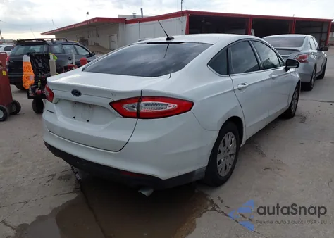 2014 Ford Fusion S from USA, damaged, VIN 1FA6P0G74E5366844